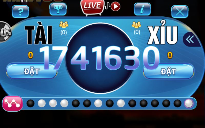 Trải nghiệm tài xỉu online giao diện hiện đại